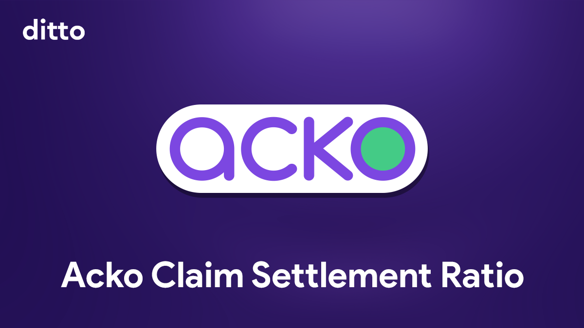 Acko Health Insurance Claim Settlement Ratio 2025