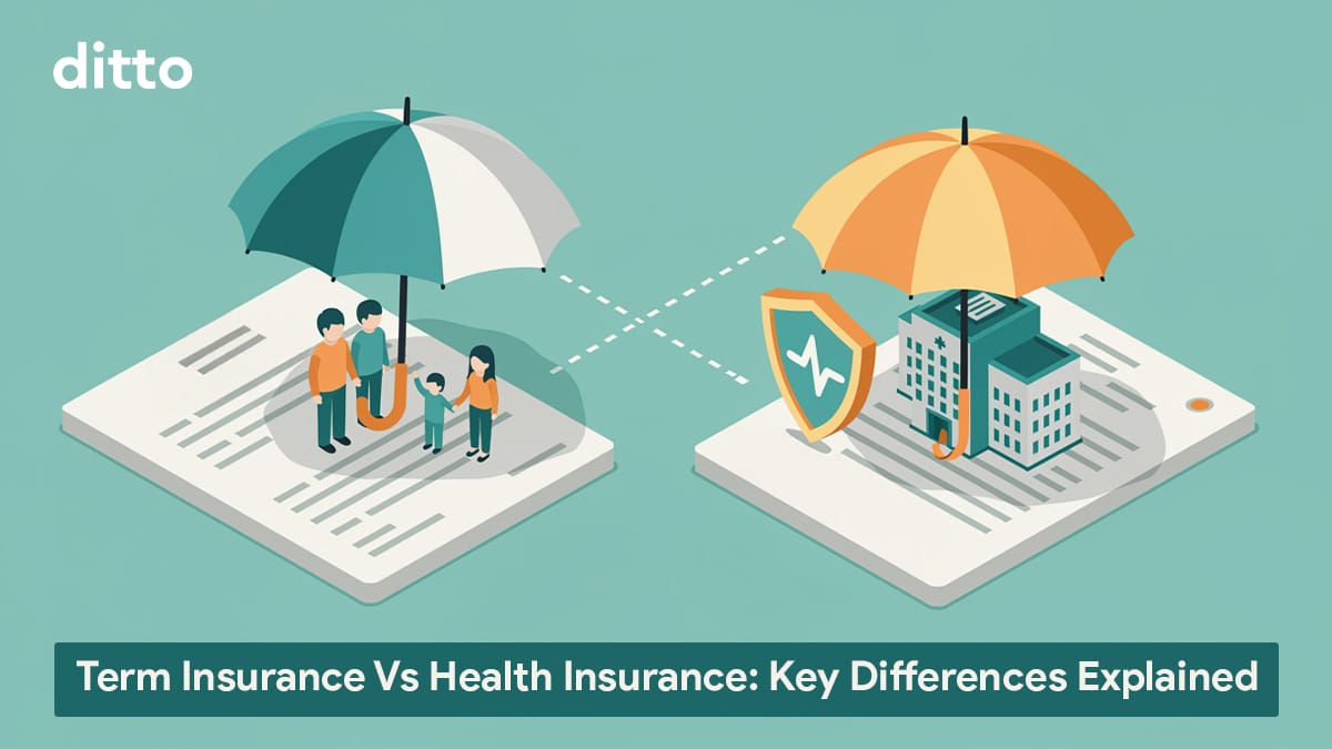 Term Insurance Vs Health Insurance