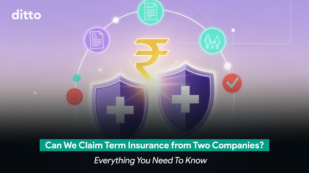Claim Term Insurance from Two Companies