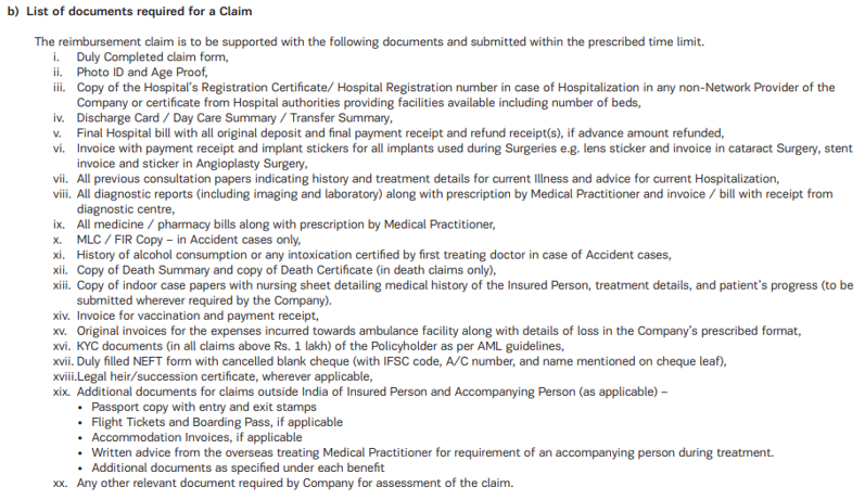 Time Limit for Filing a Health Insurance Claim