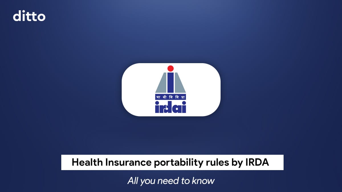 What are Health Insurance Portability Rules by IRDAI ?