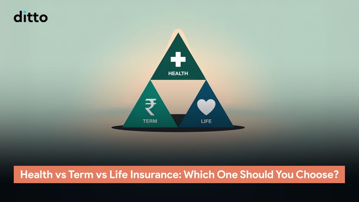 Health vs Term vs Life Insurance
