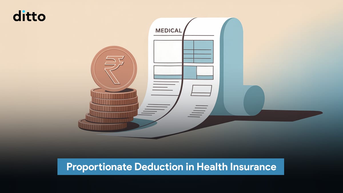 Proportionate Deduction in Health Insurance