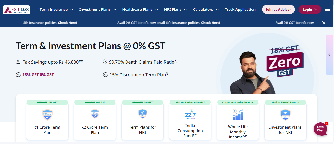 Max Term Insurance Login and Registration Process