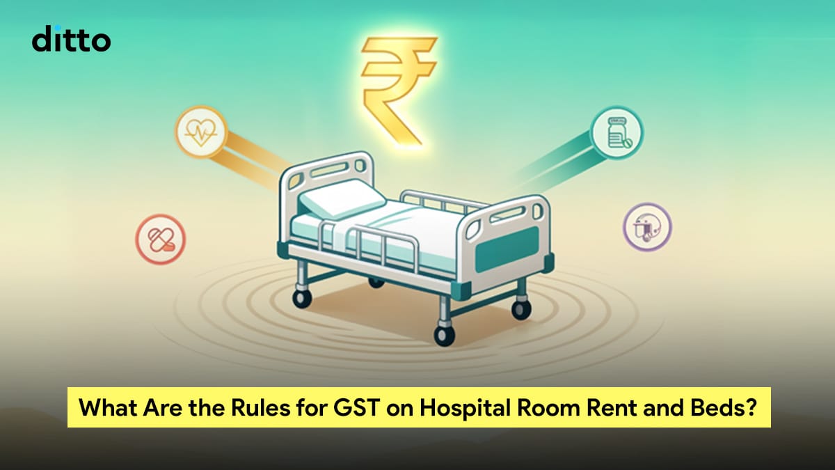 GST on Hospital Room Rent 