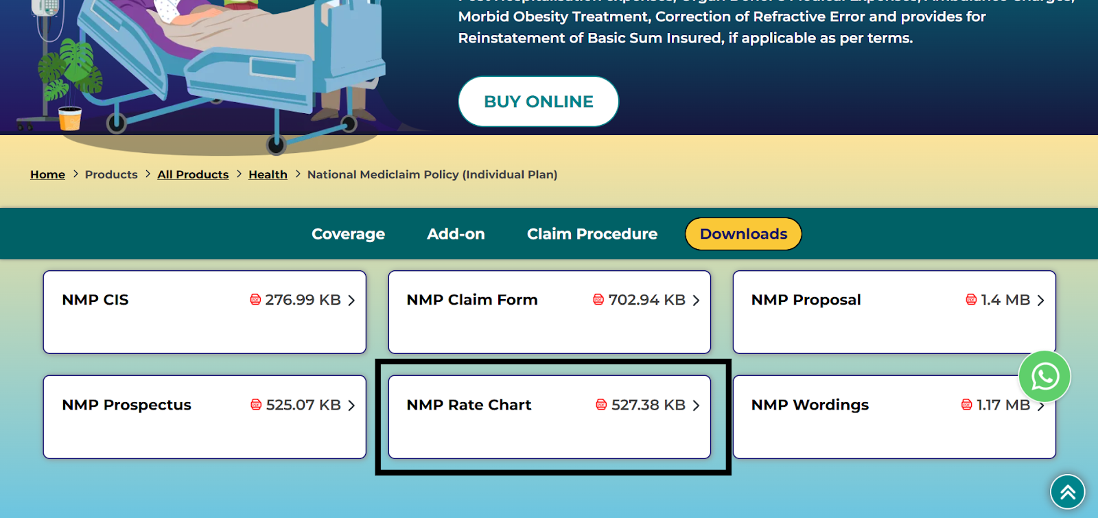 National Insurance Premium Rate Chart