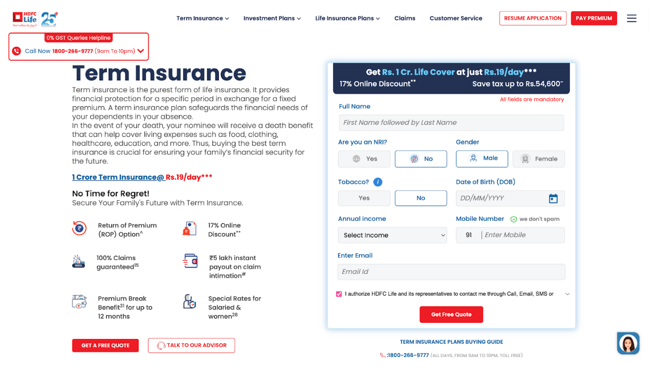 How to Login to HDFC Term Insurance?