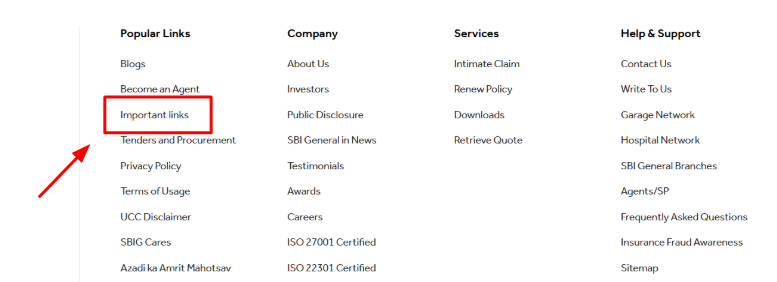 SBI Health Insurance Premium Chart