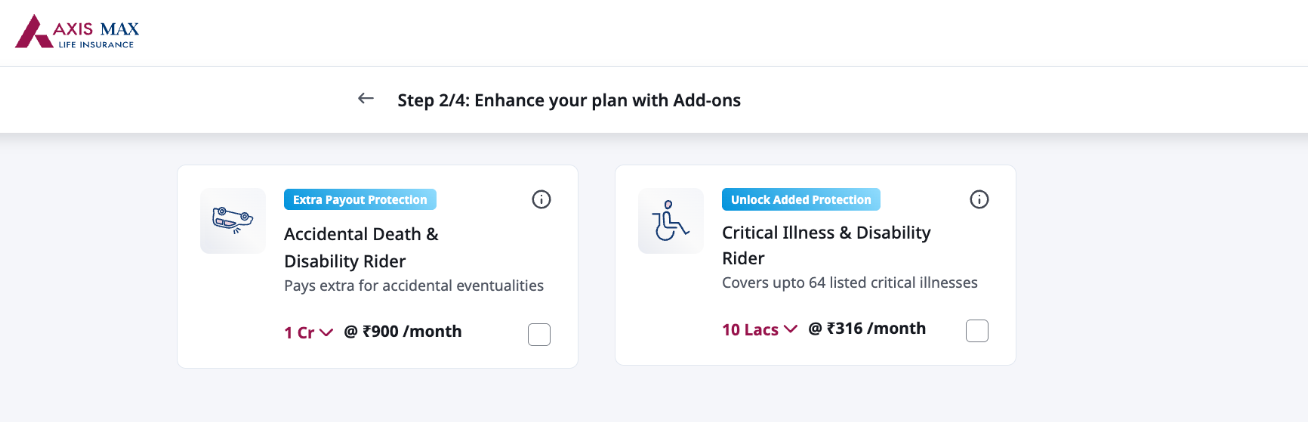 Axis Term Insurance Calculator