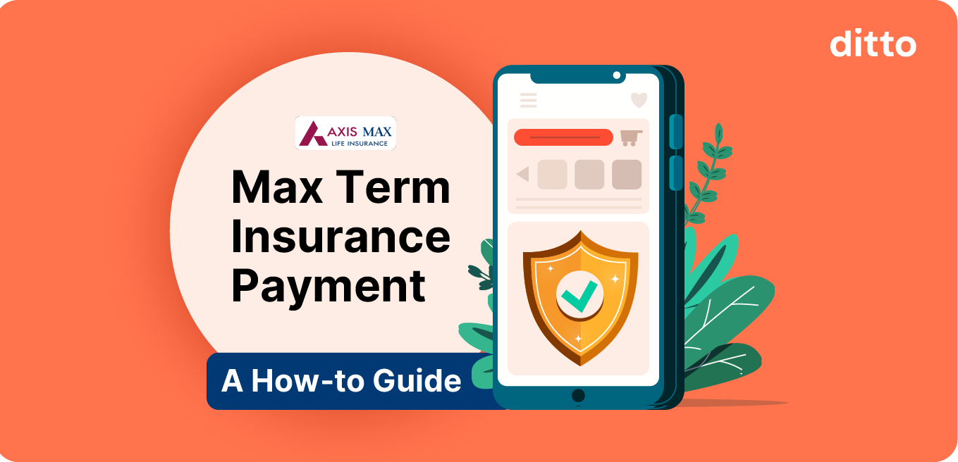 Max Term Insurance Payment