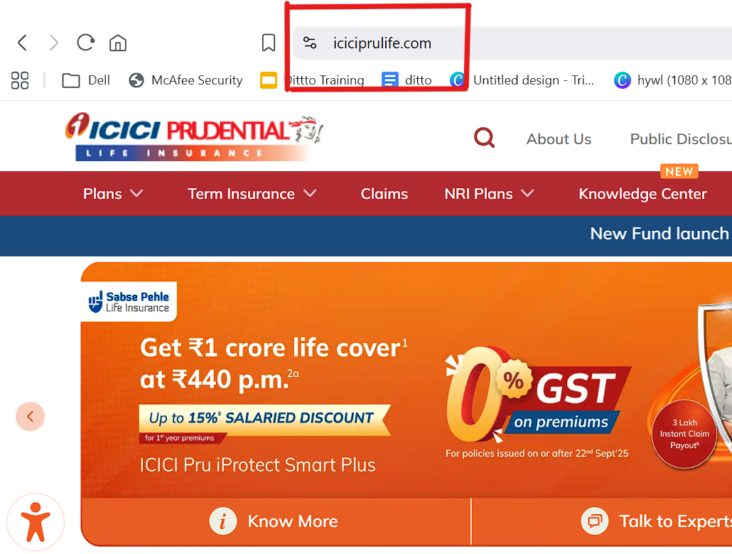 ICICI Term Insurance Calculator