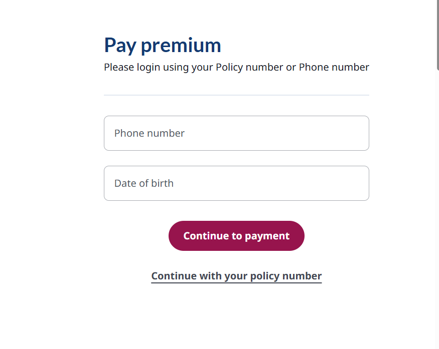 Max Term Insurance Payment