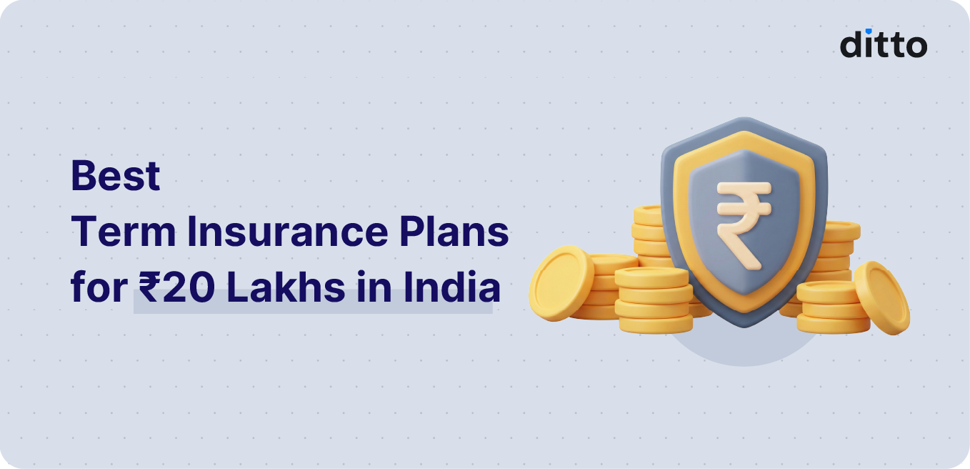 Best Term Insurance Plan for ₹20 Lakh in India