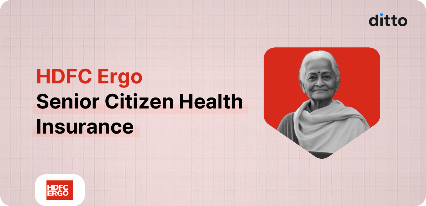 HDFC ERGO Senior Citizen Health Insurance
