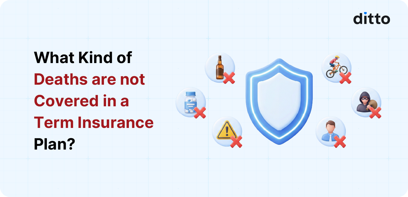 What Kind of Deaths are Not Covered in a Term Insurance Plan?