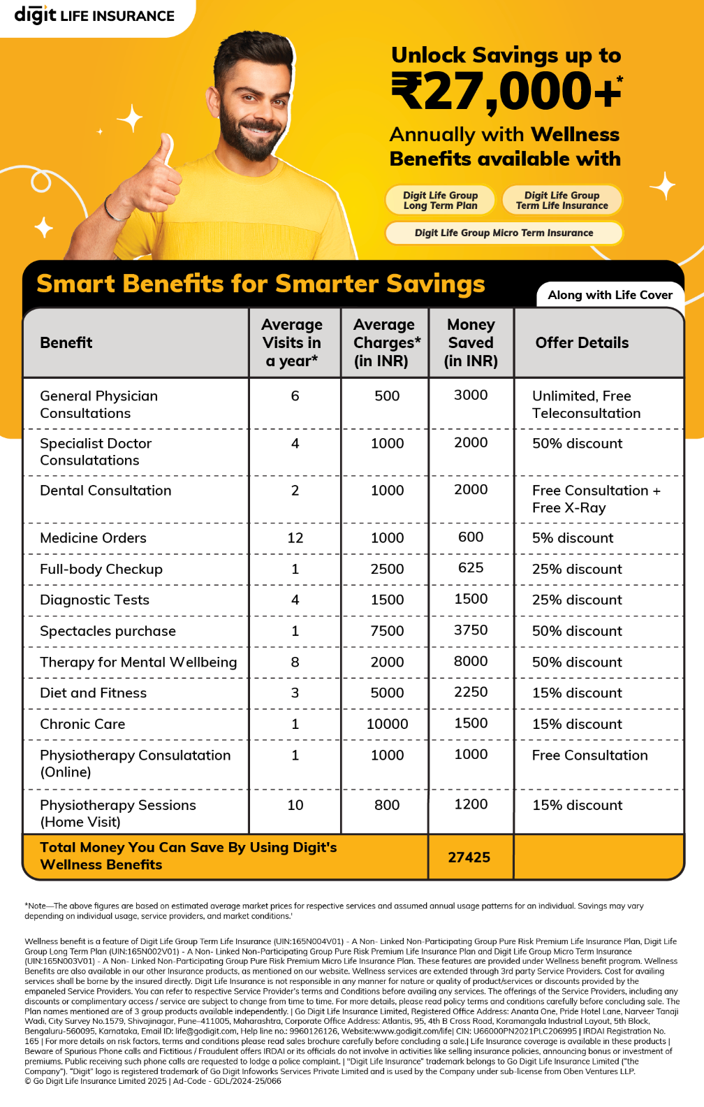 Digit Glow Term Life Insurance