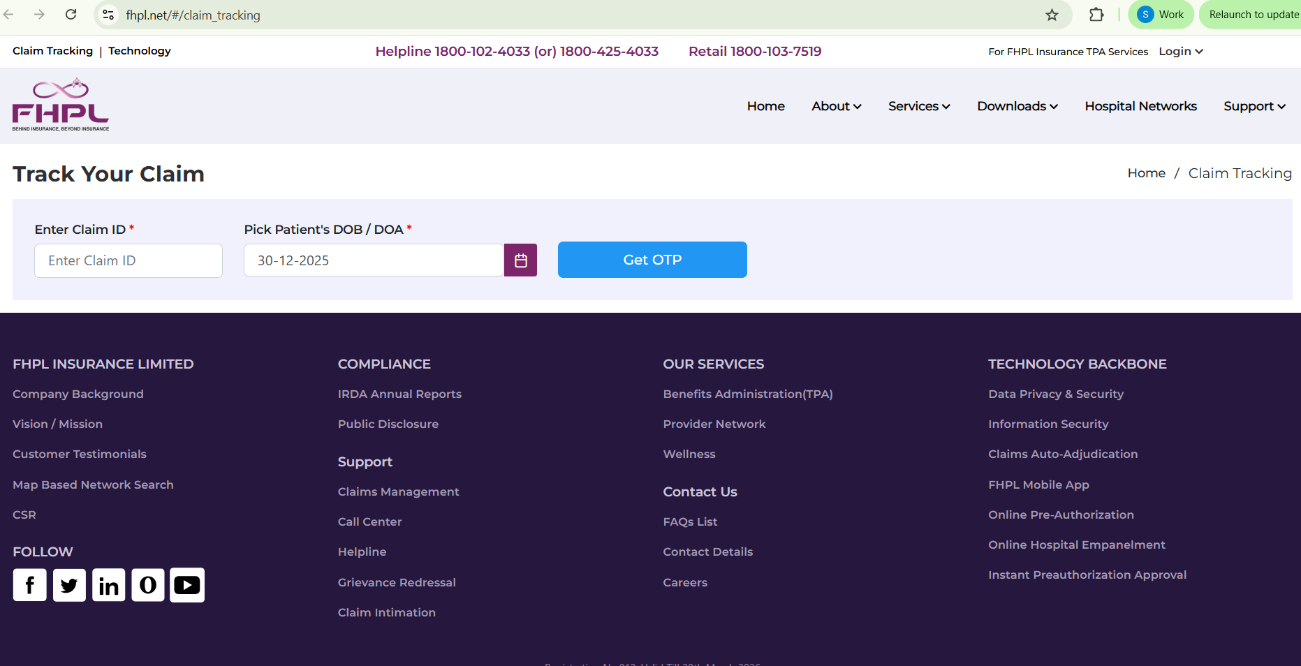 FHPL Health Insurance TPA