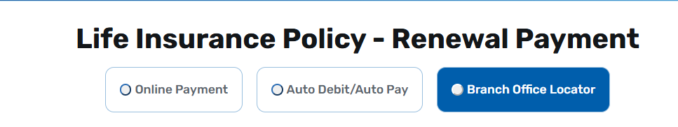 Bajaj Life Term Insurance Renewal