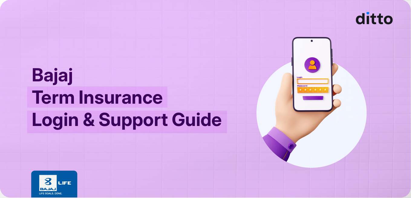 Bajaj Term Insurance Login and Support