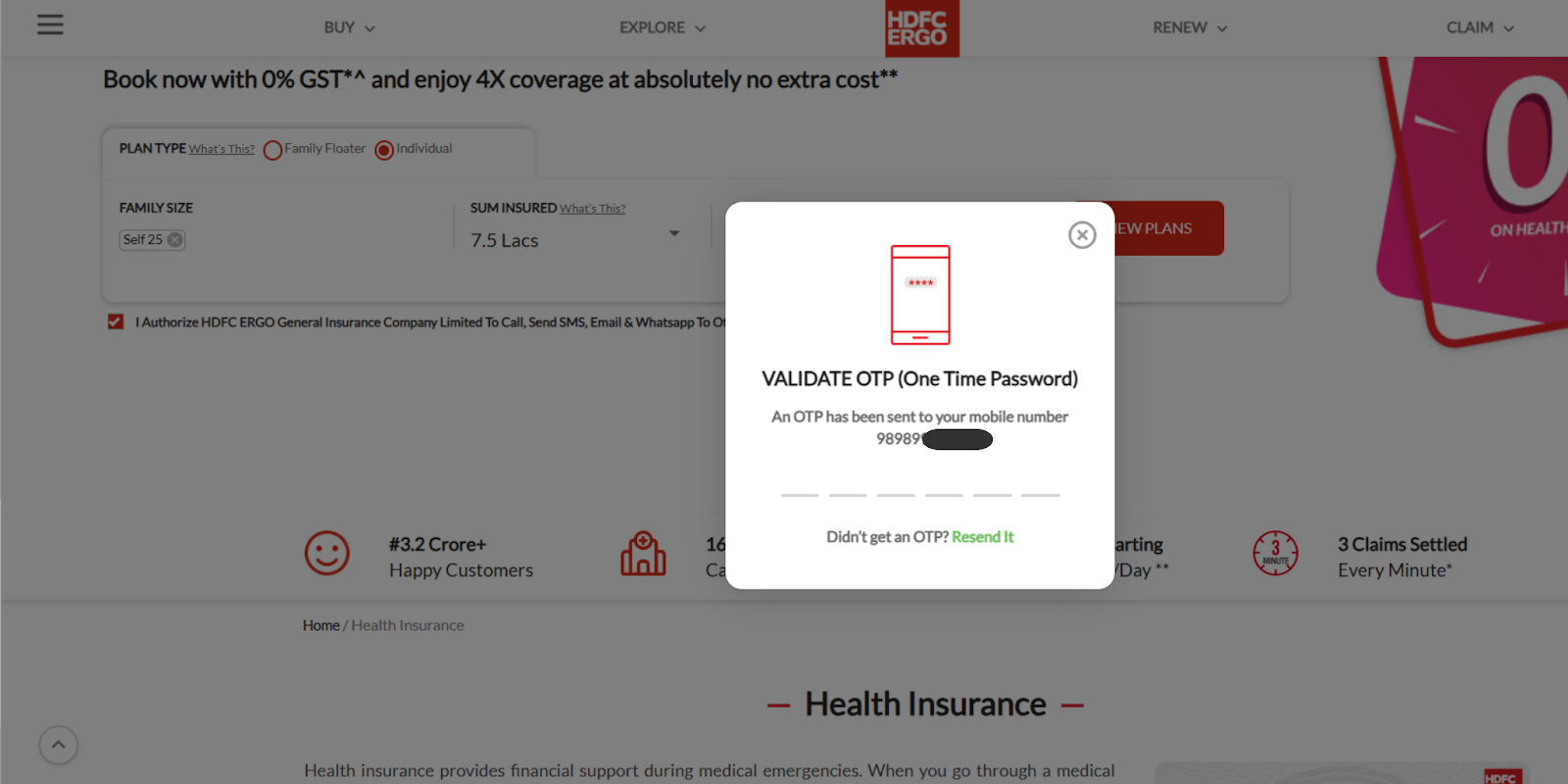 HDFC Ergo Health Insurance Premium Chart Free Download