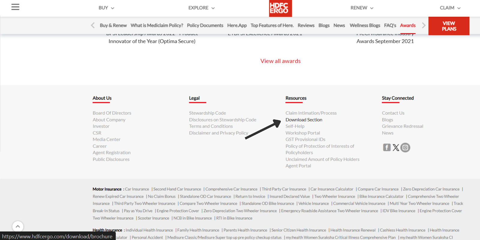 HDFC Ergo Health Insurance Premium Chart Free Download