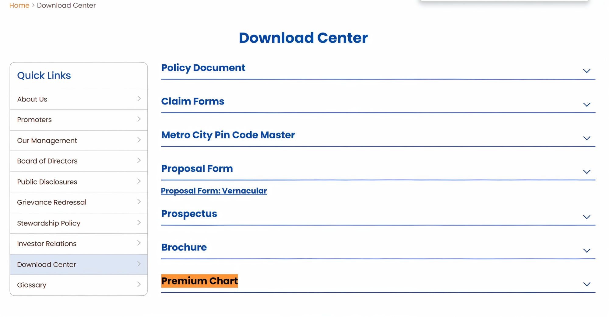 Niva Bupa Health Insurance Premium Chart PDF