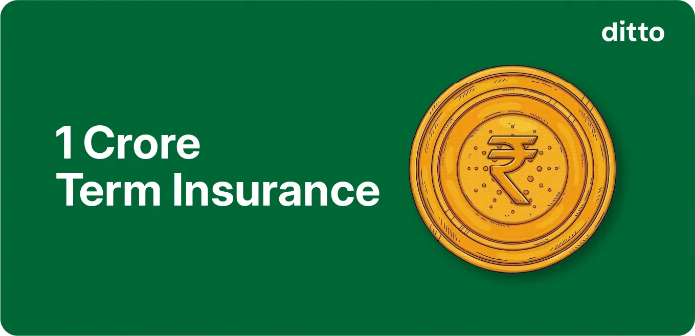 1 Crore Term Insurance