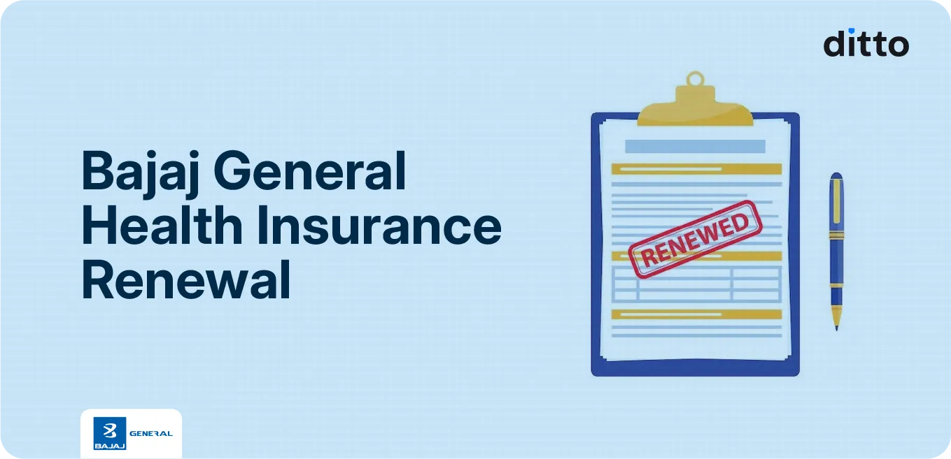 Bajaj General Health Insurance Renewal