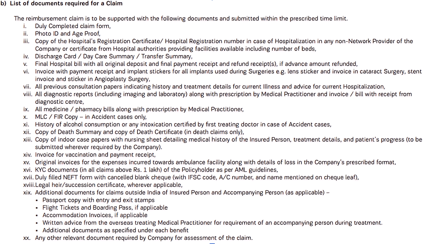 Time Limit for Filing a Health Insurance Claim