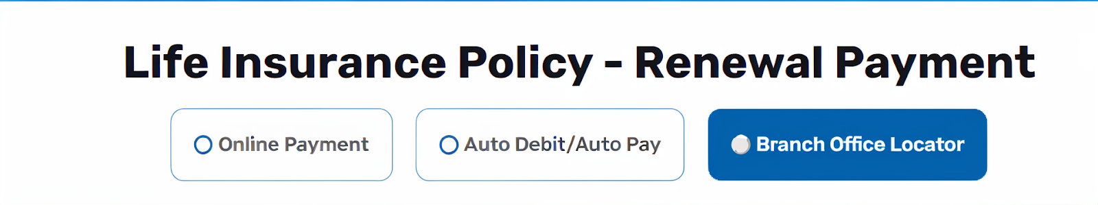 Bajaj insurance renewal