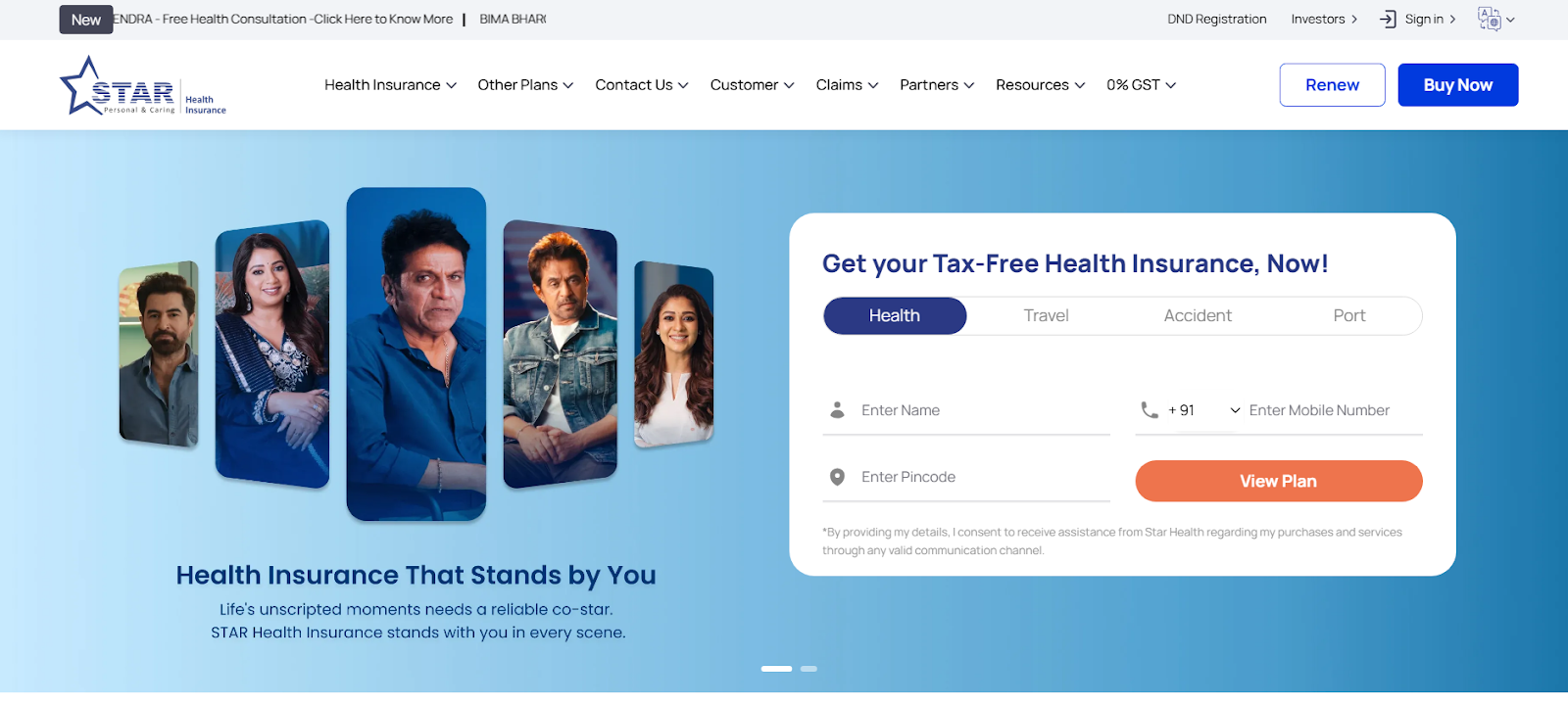 Star Health Insurance Renewal 