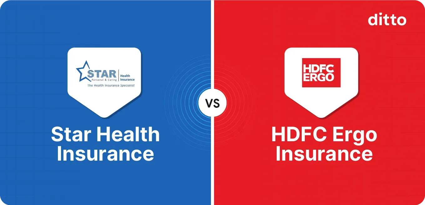 Star Health Insurance vs HDFC ERGO Health Insurance