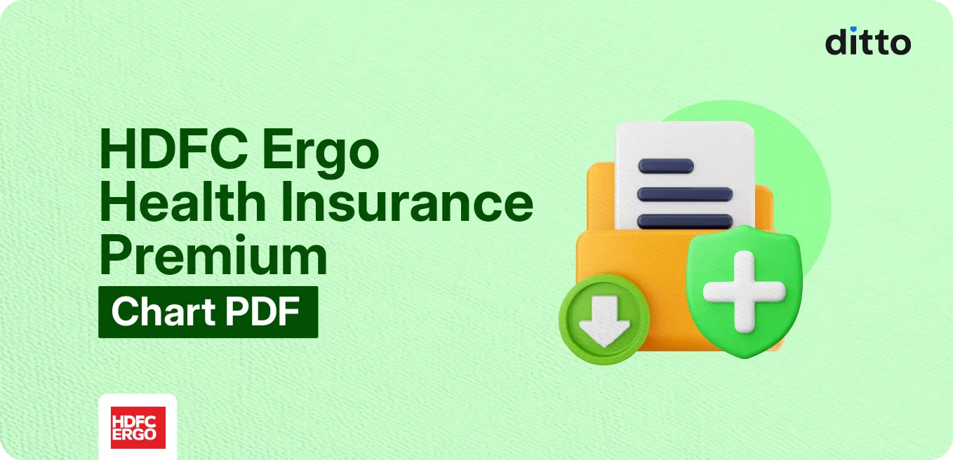 HDFC Ergo Health Insurance Premium Chart