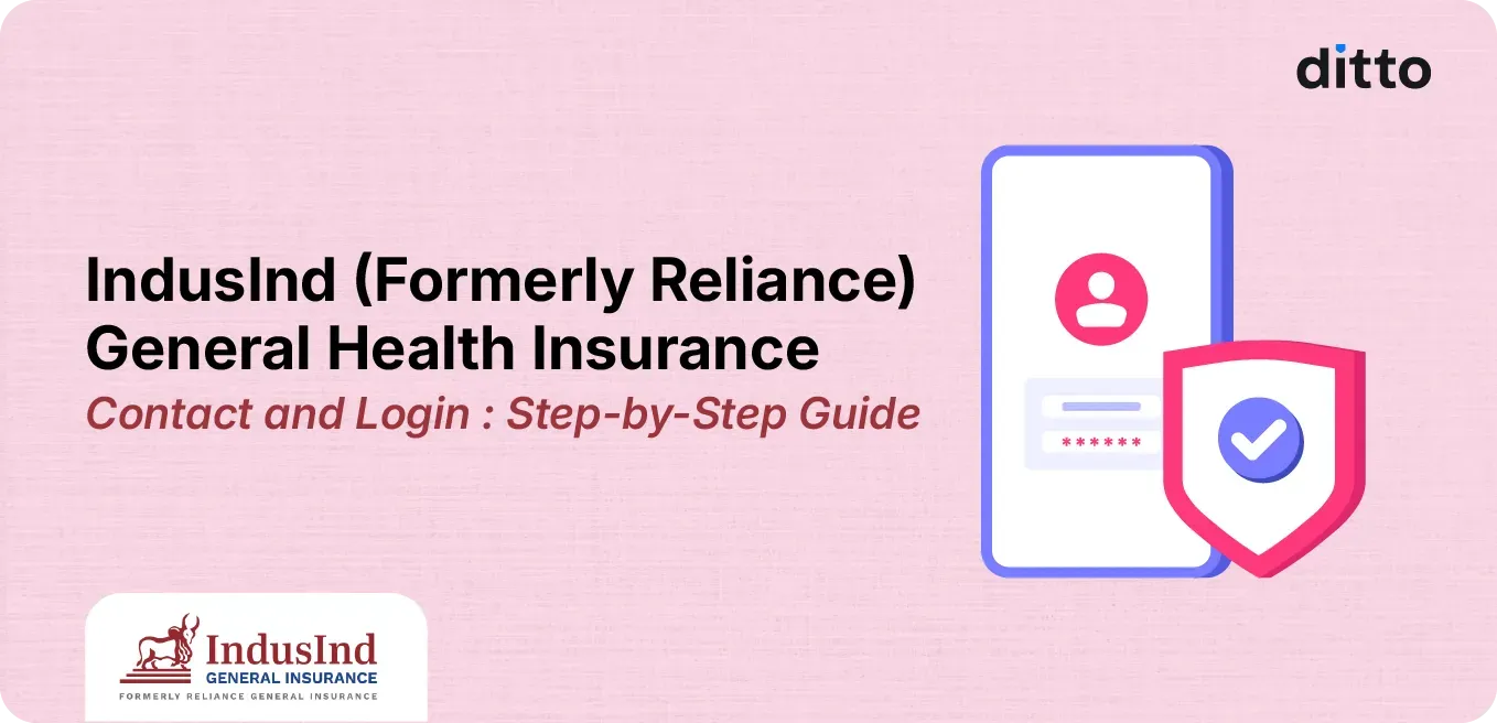 IndusInd (Formerly Reliance) General Health Insurance Contact and Login: Step-by-Step Guide