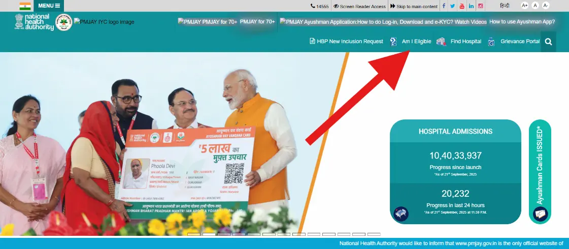 Ayushman Card Eligibility