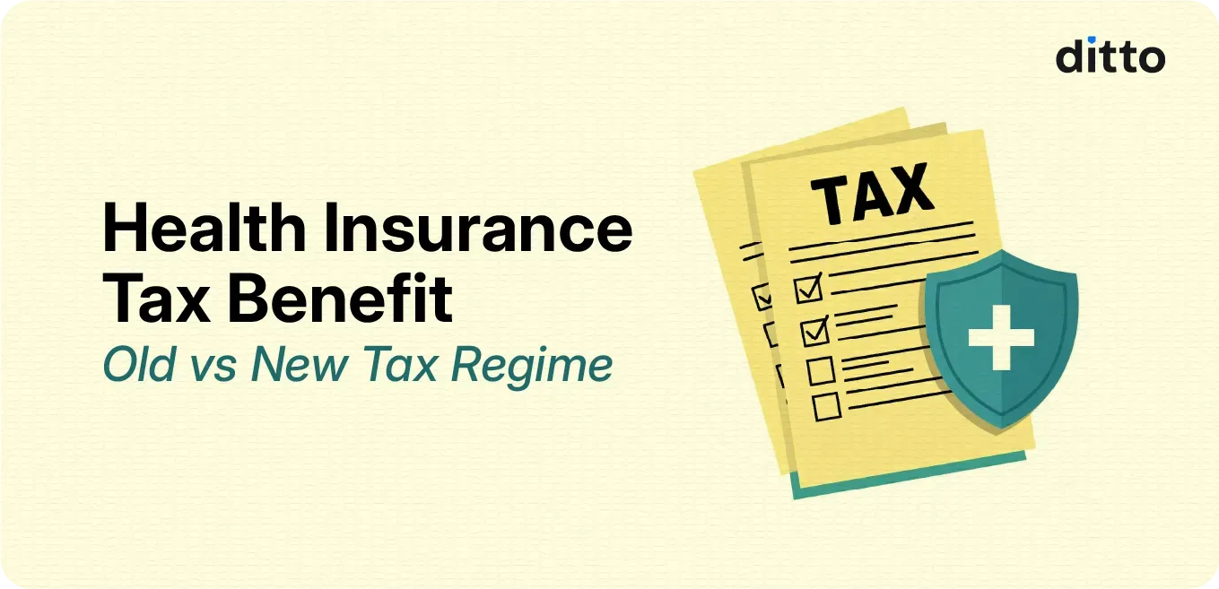 Health Insurance Tax Benefit in Old vs New Tax Regime