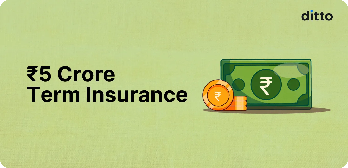 ₹5 Crore Term Insurance