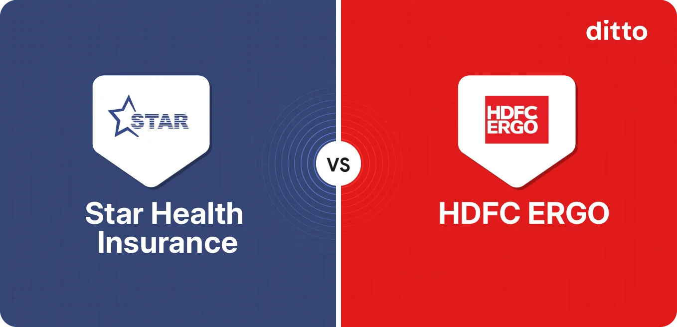 Star Health Insurance vs HDFC ERGO