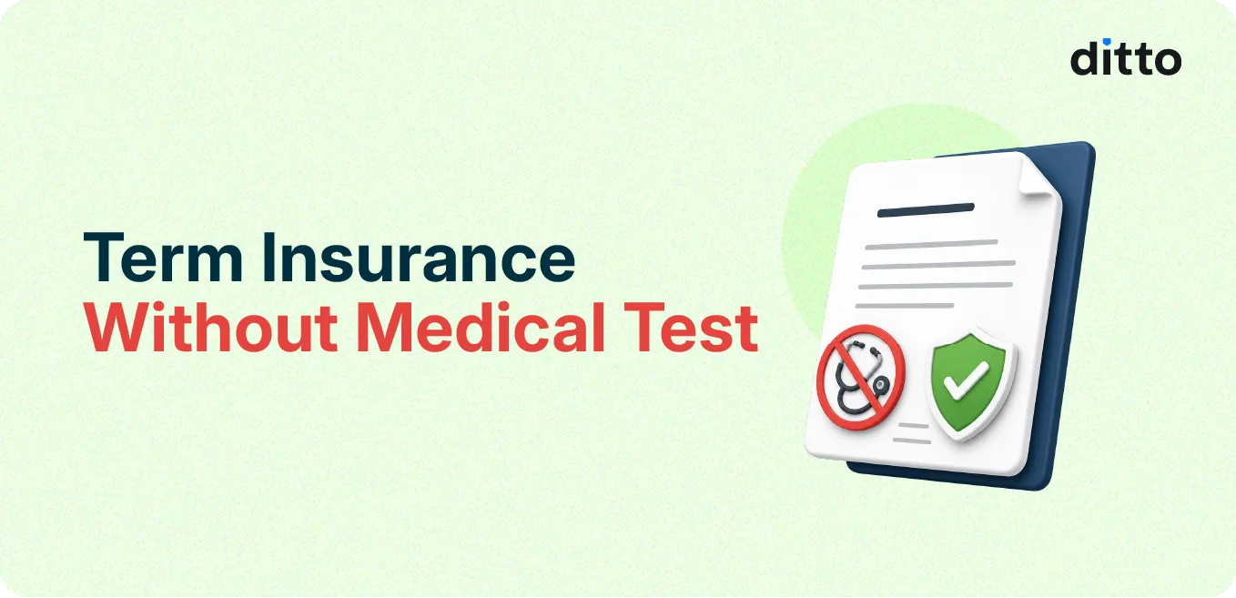 Best Term Insurance Without Medical Test