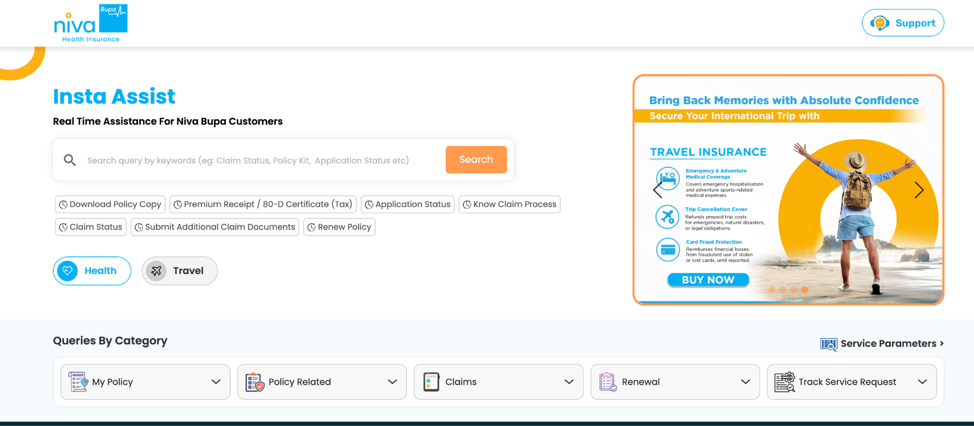 Niva Bupa customer care