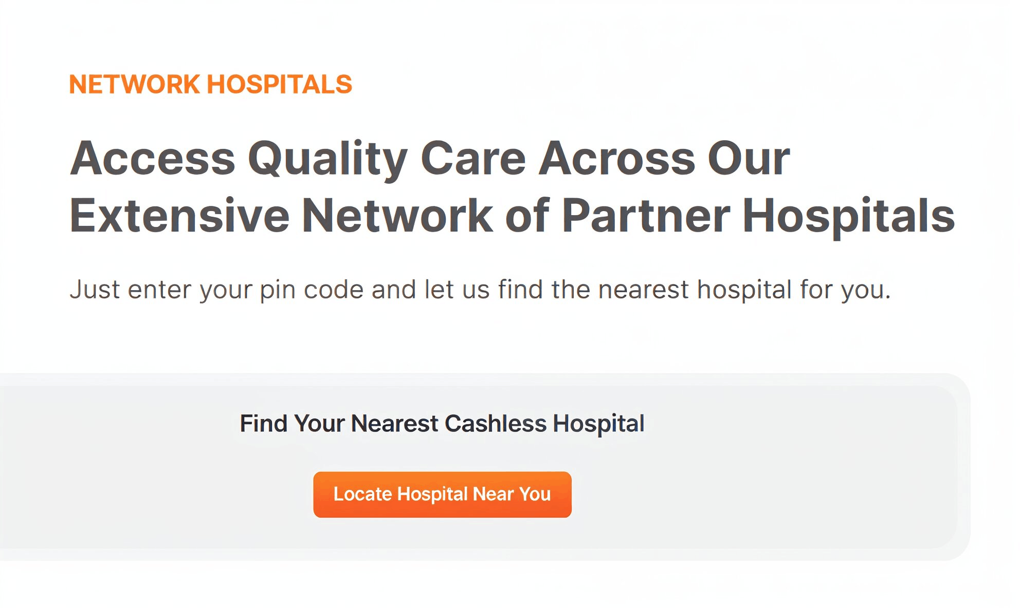 ManipalCigna health insurance hospital list