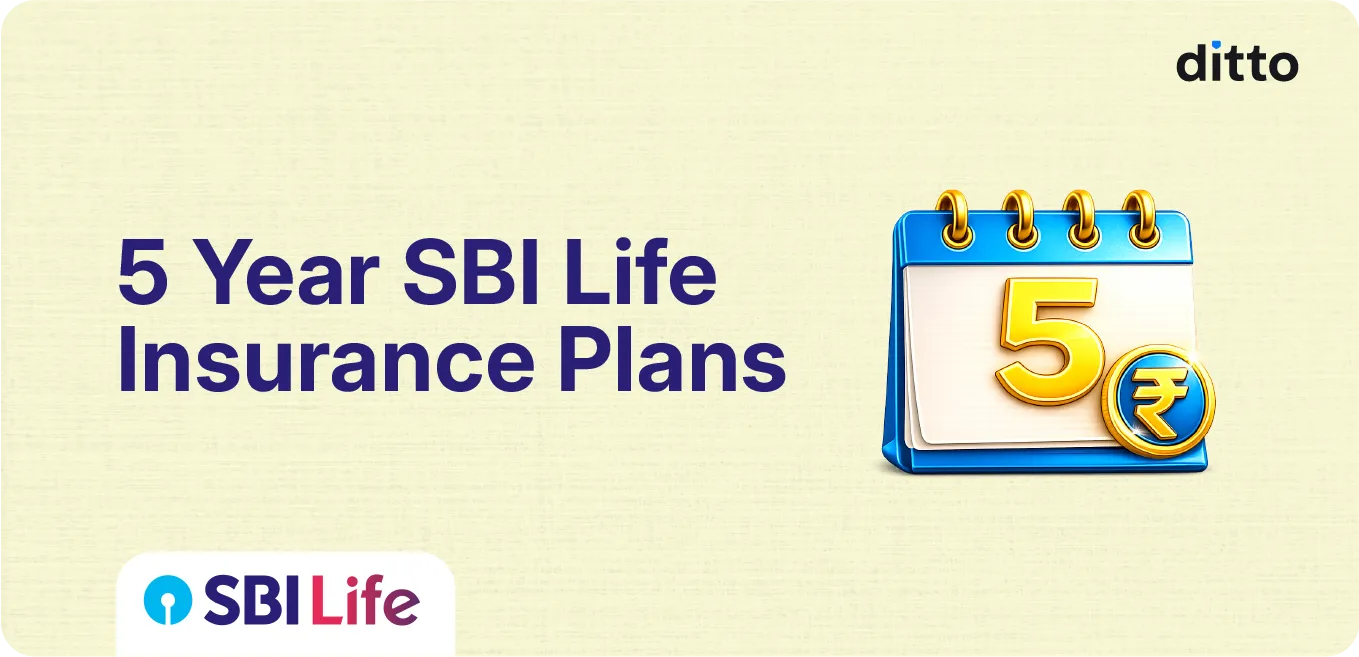 5 Year SBI Life Insurance Plans