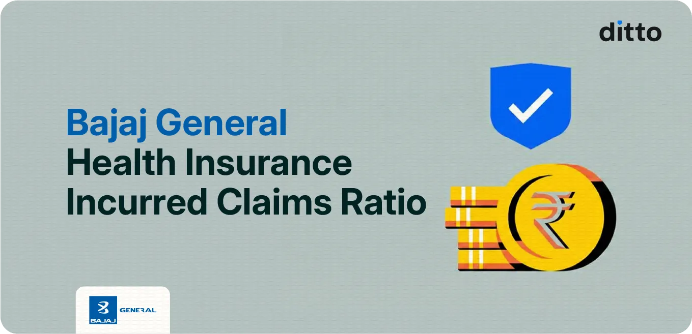 Bajaj General Health Insurance Incurred Claim Ratio (ICR) 