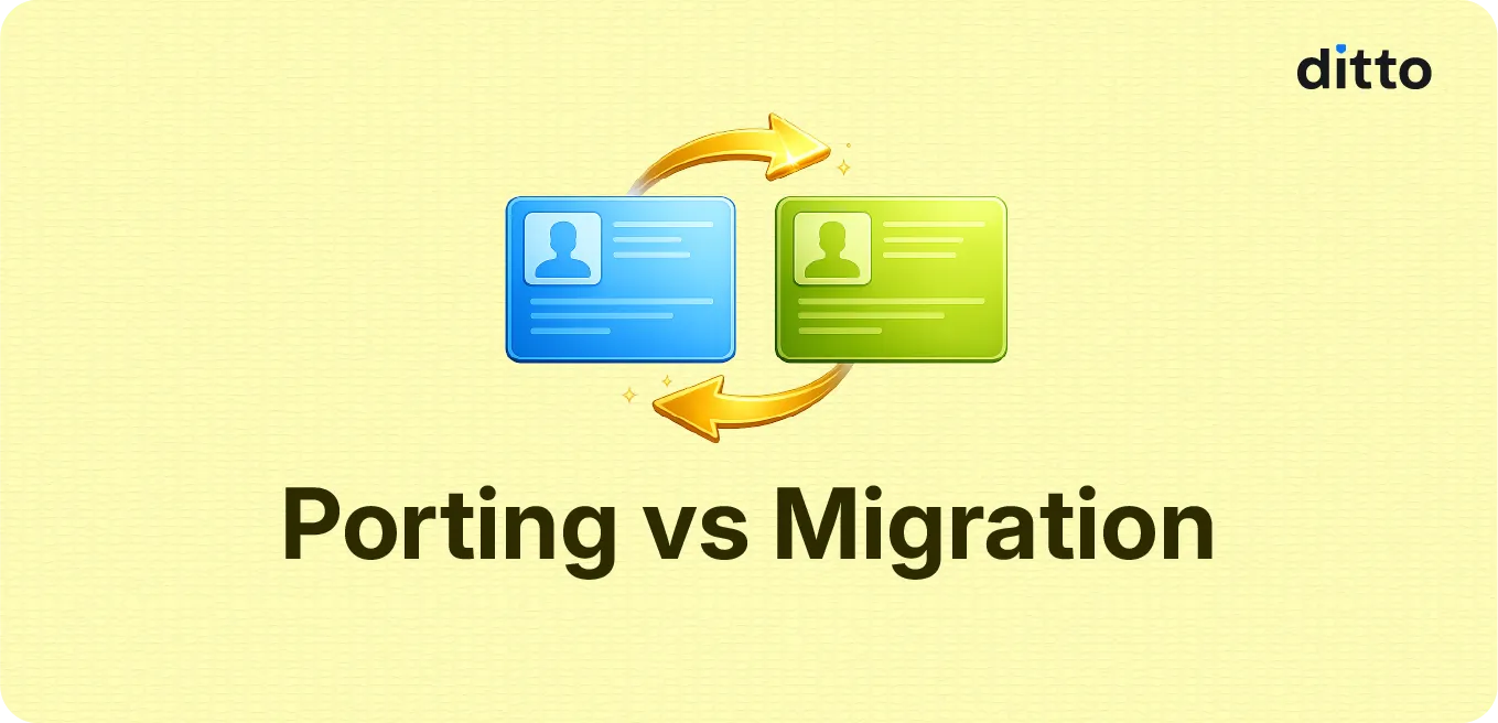 Porting vs Migration