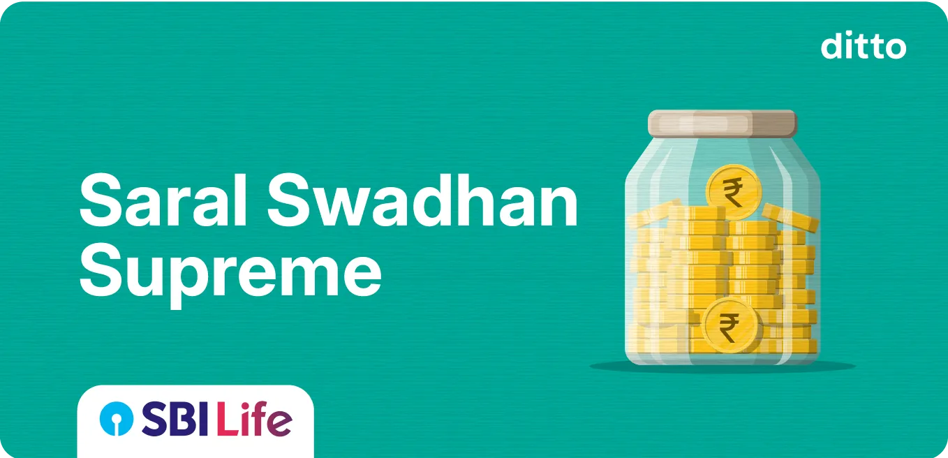 SBI Life Saral Swadhan Supreme