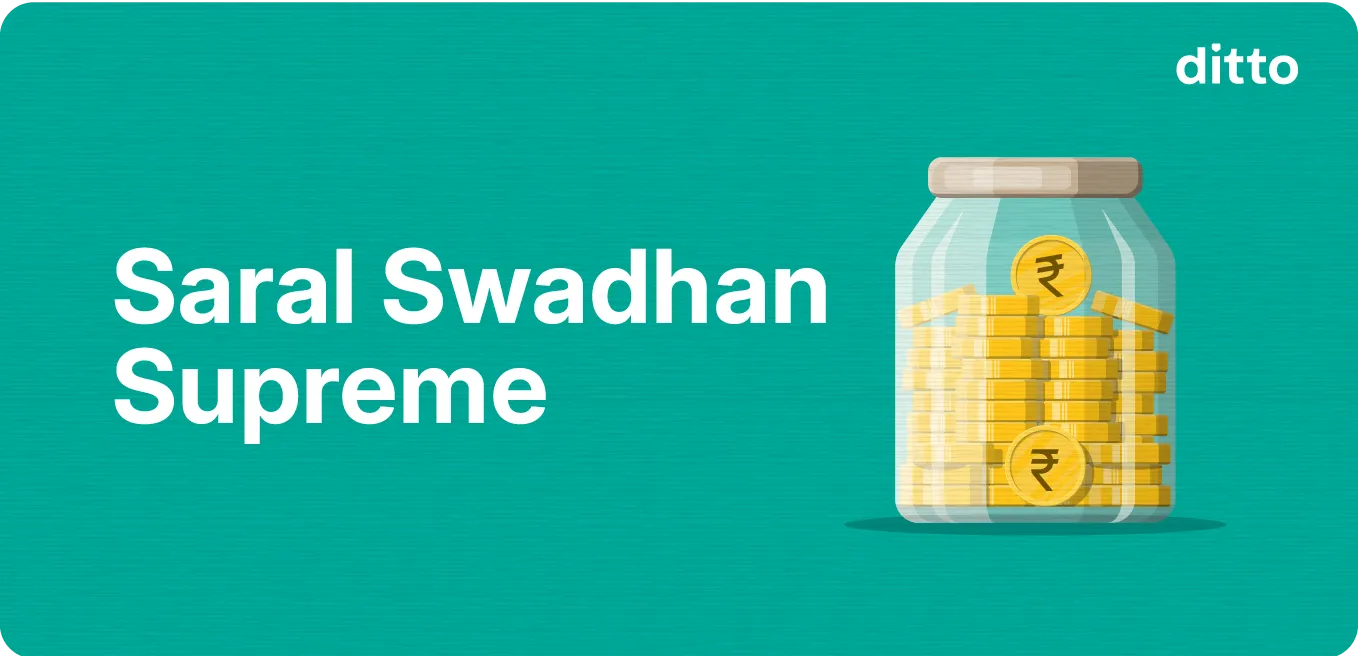 SBI Life Saral Swadhan Supreme