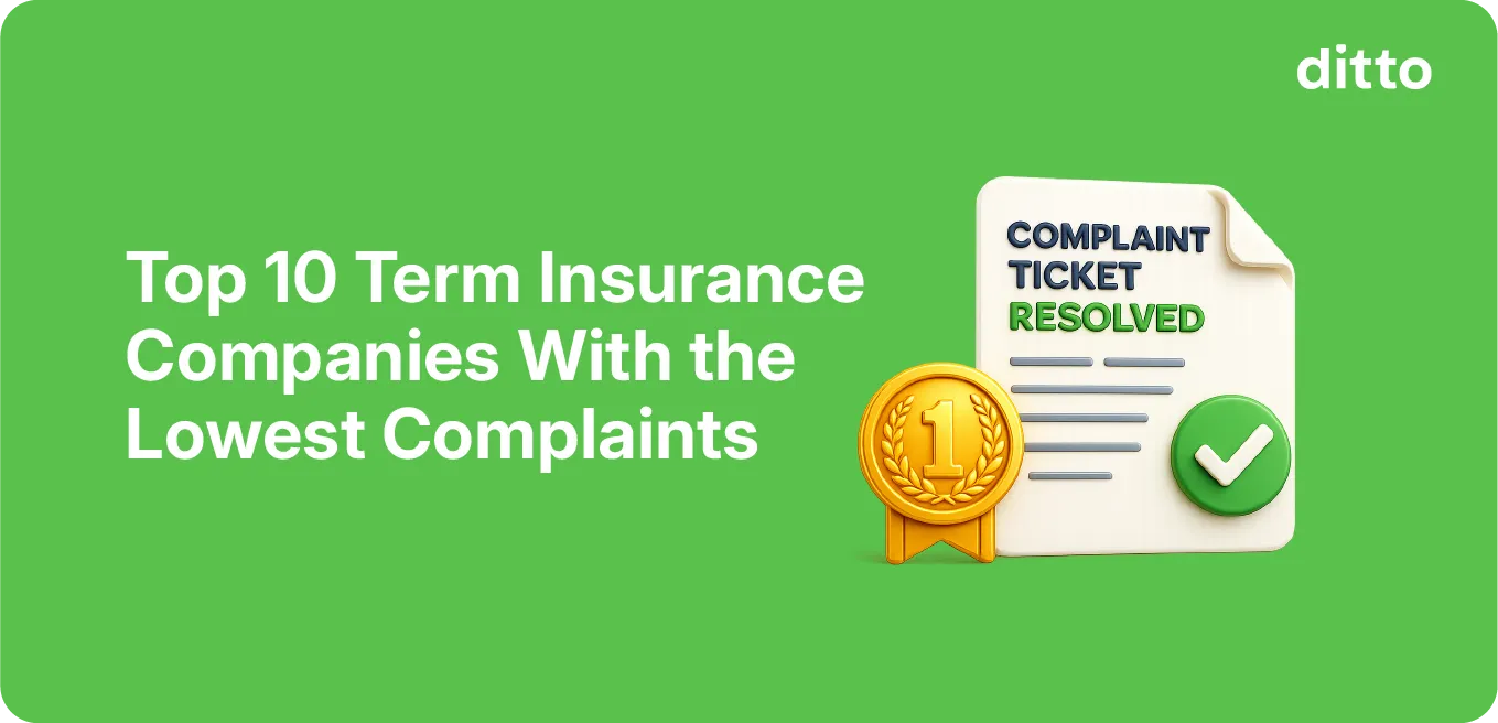 Top 10 Term Insurance Companies With the Lowest Complaints
