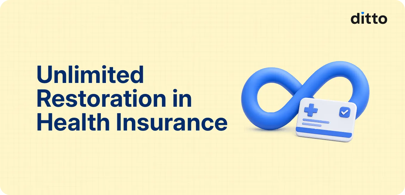 Unlimited Restoration in Health Insurance