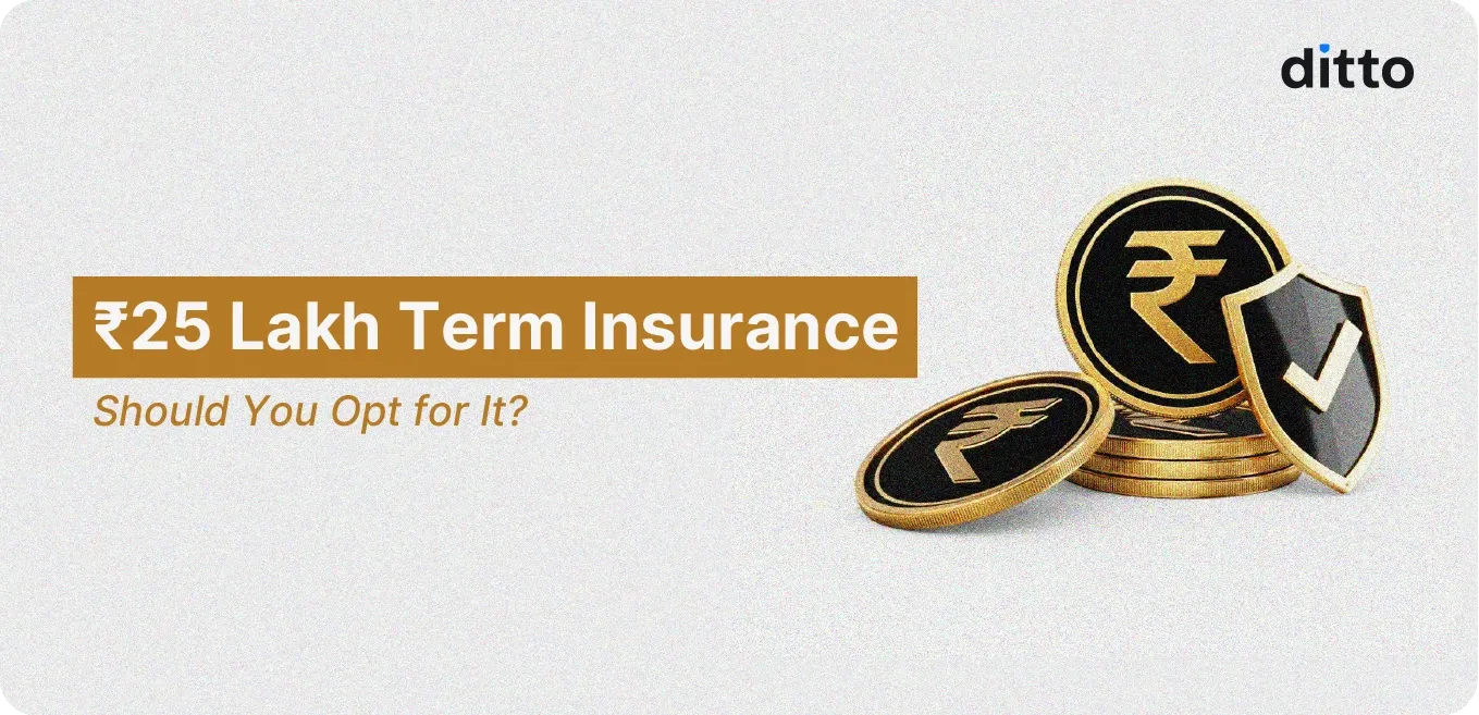 Best Term Insurance Plan for ₹25 Lakh in India