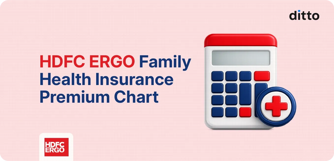 HDFC ERGO Family Health Insurance Premium Chart